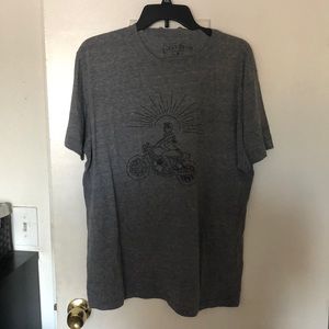 Men’s Lucky Brand Motorcycle Babe T-Shirt Large